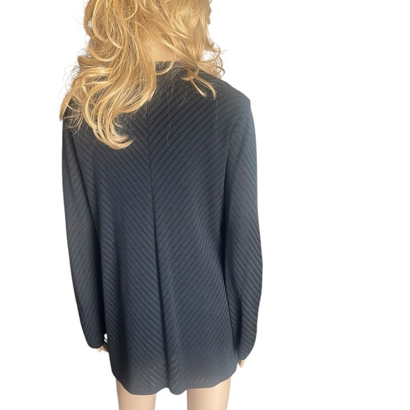 Escada black knit sweater and sleeveless top size 40/44 - Picture 4 of 14